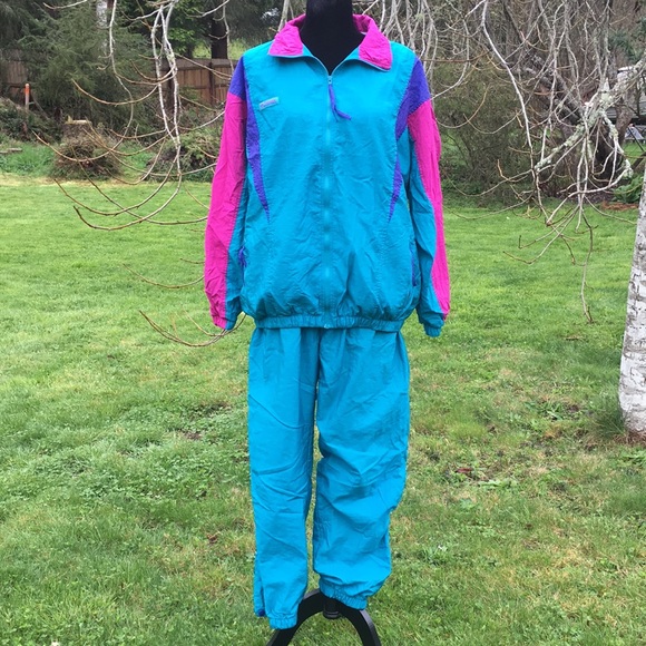 Columbia Vintage 80’s Track Suit - Picture 3 of 12